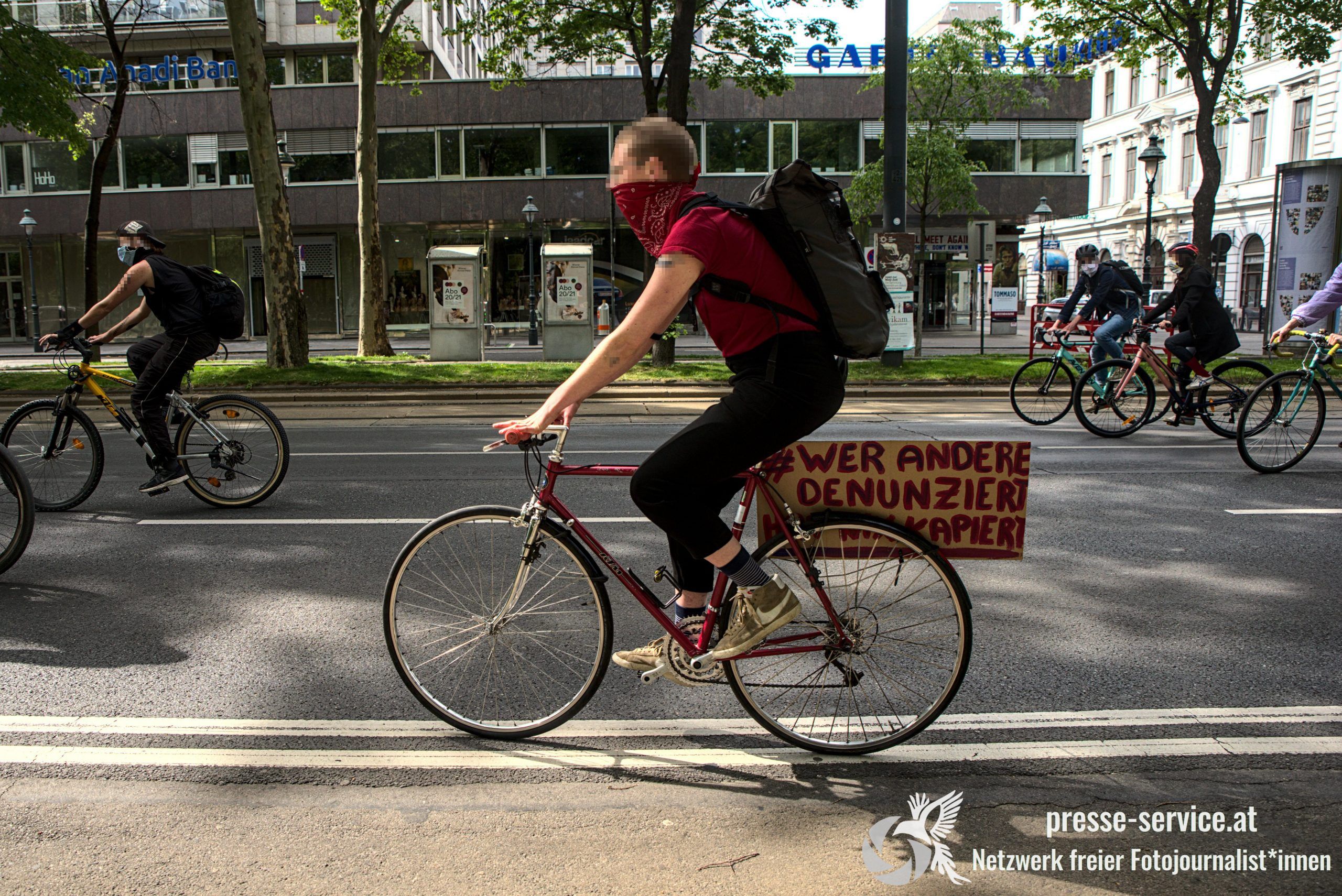 Wien 1. Mai FahrradDemonstration (01.05.2020