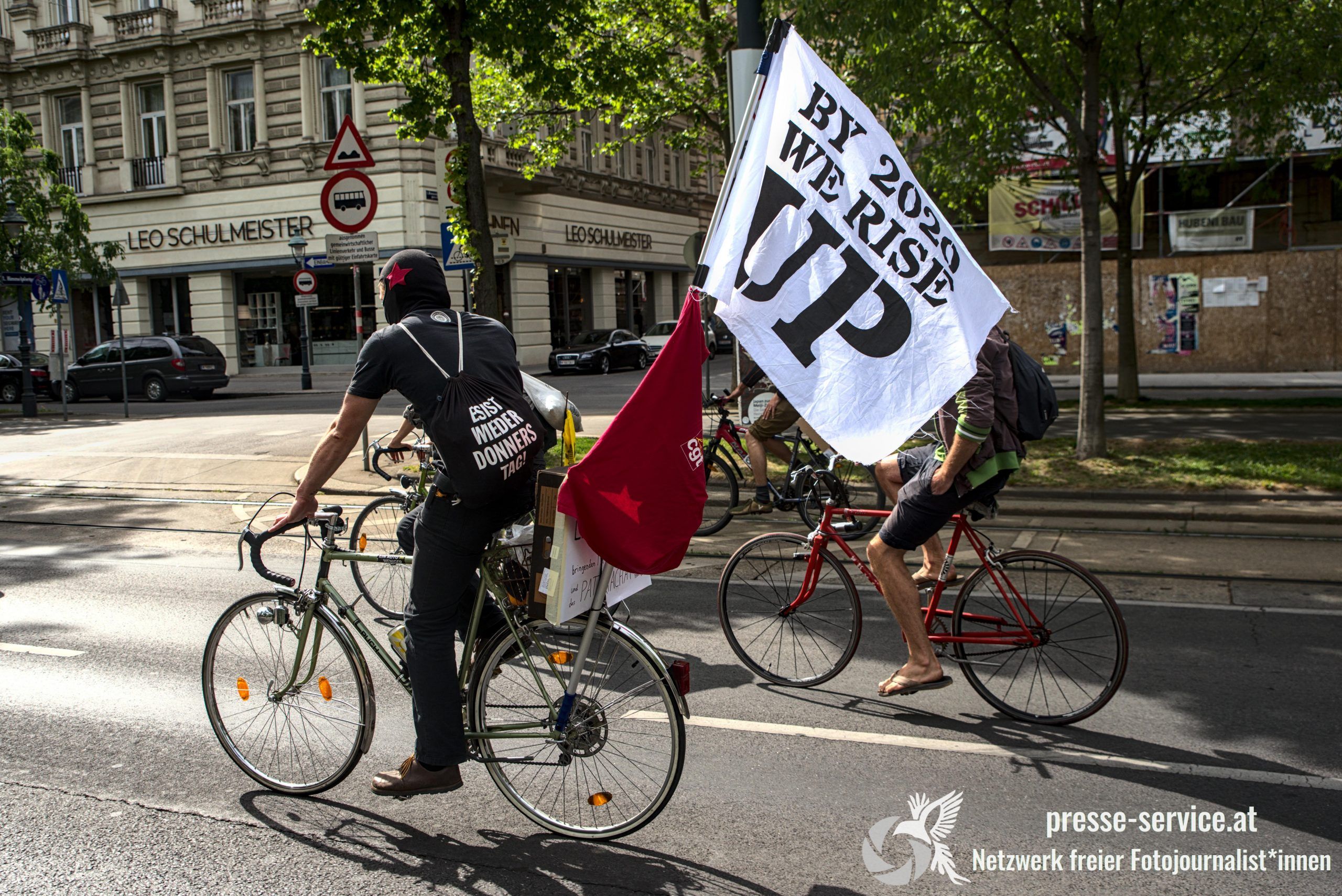 Wien 1. Mai FahrradDemonstration (01.05.2020