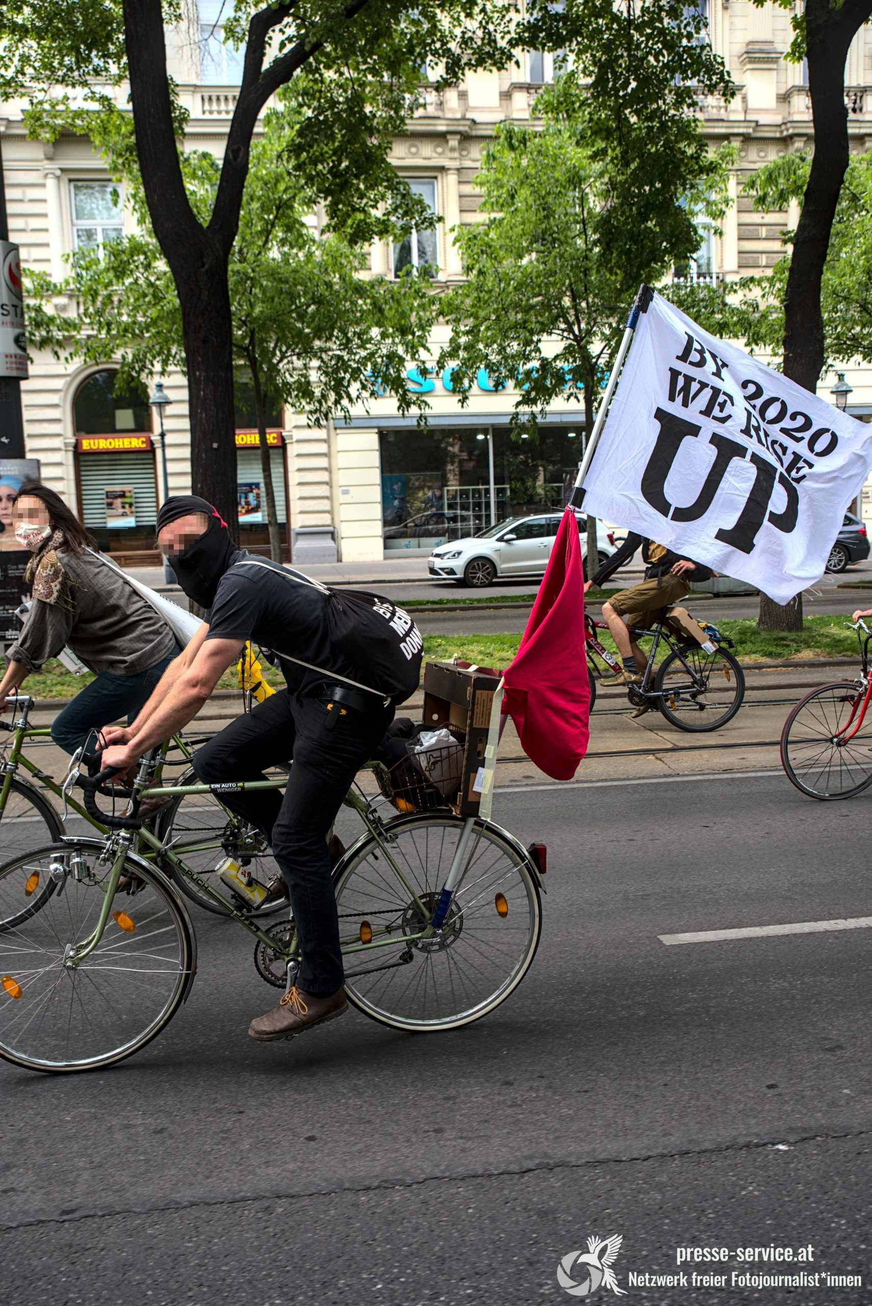 Wien 1. Mai FahrradDemonstration (01.05.2020