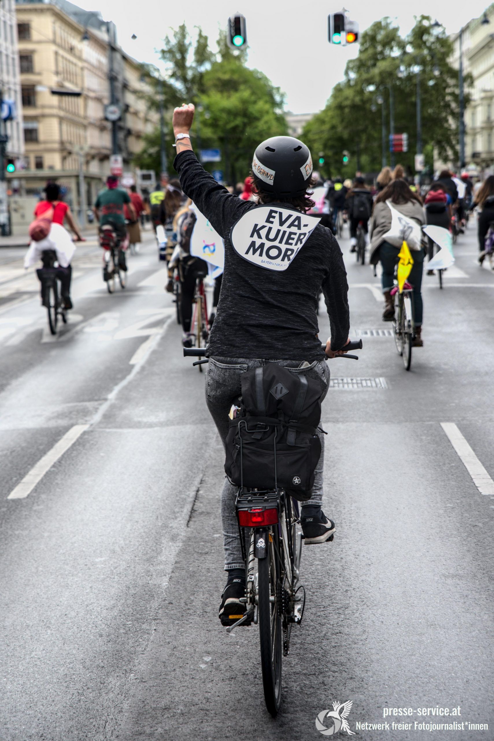 Wien 1. Mai FahrradDemonstration (01.05.2020