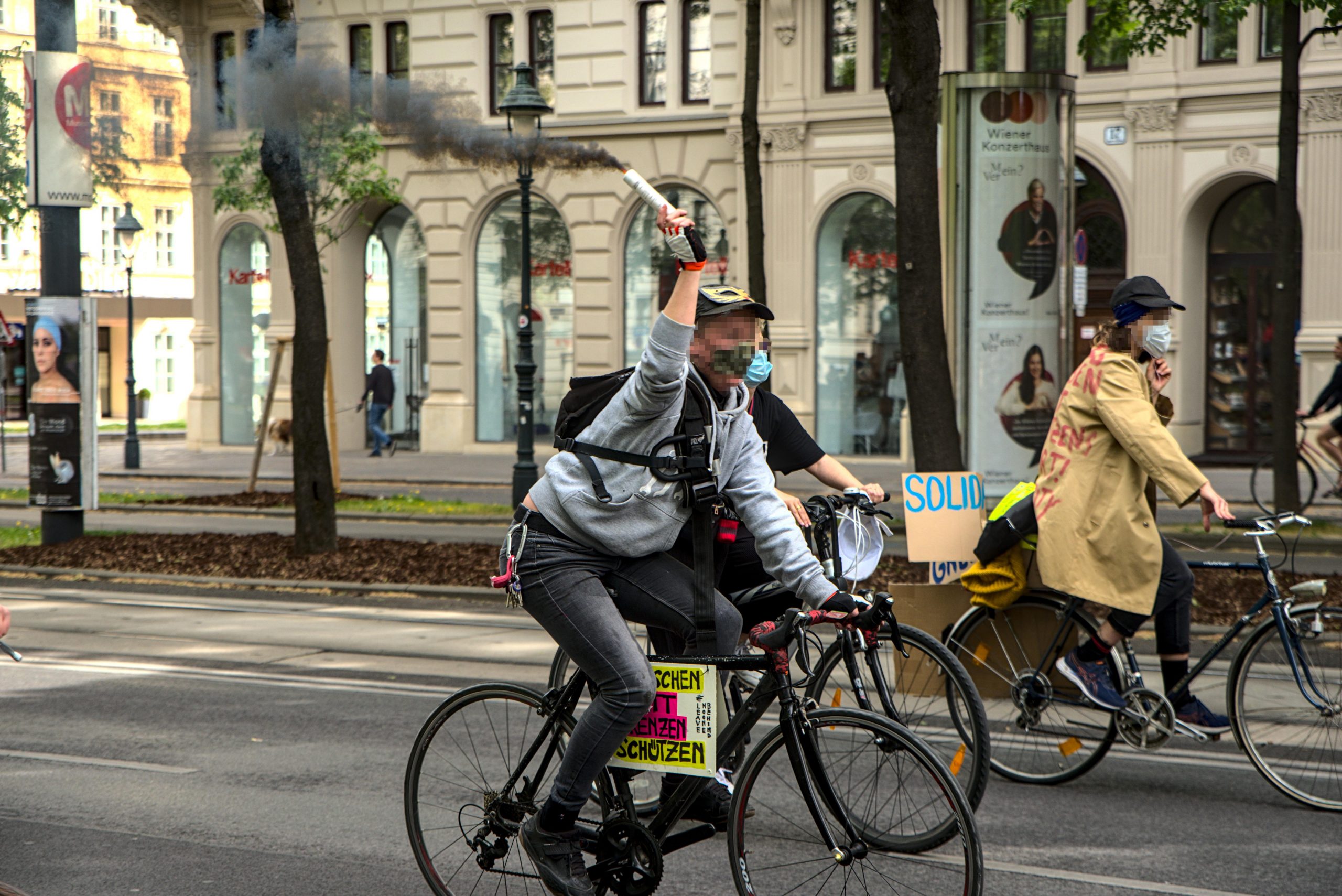 Wien 1. Mai FahrradDemonstration (01.05.2020