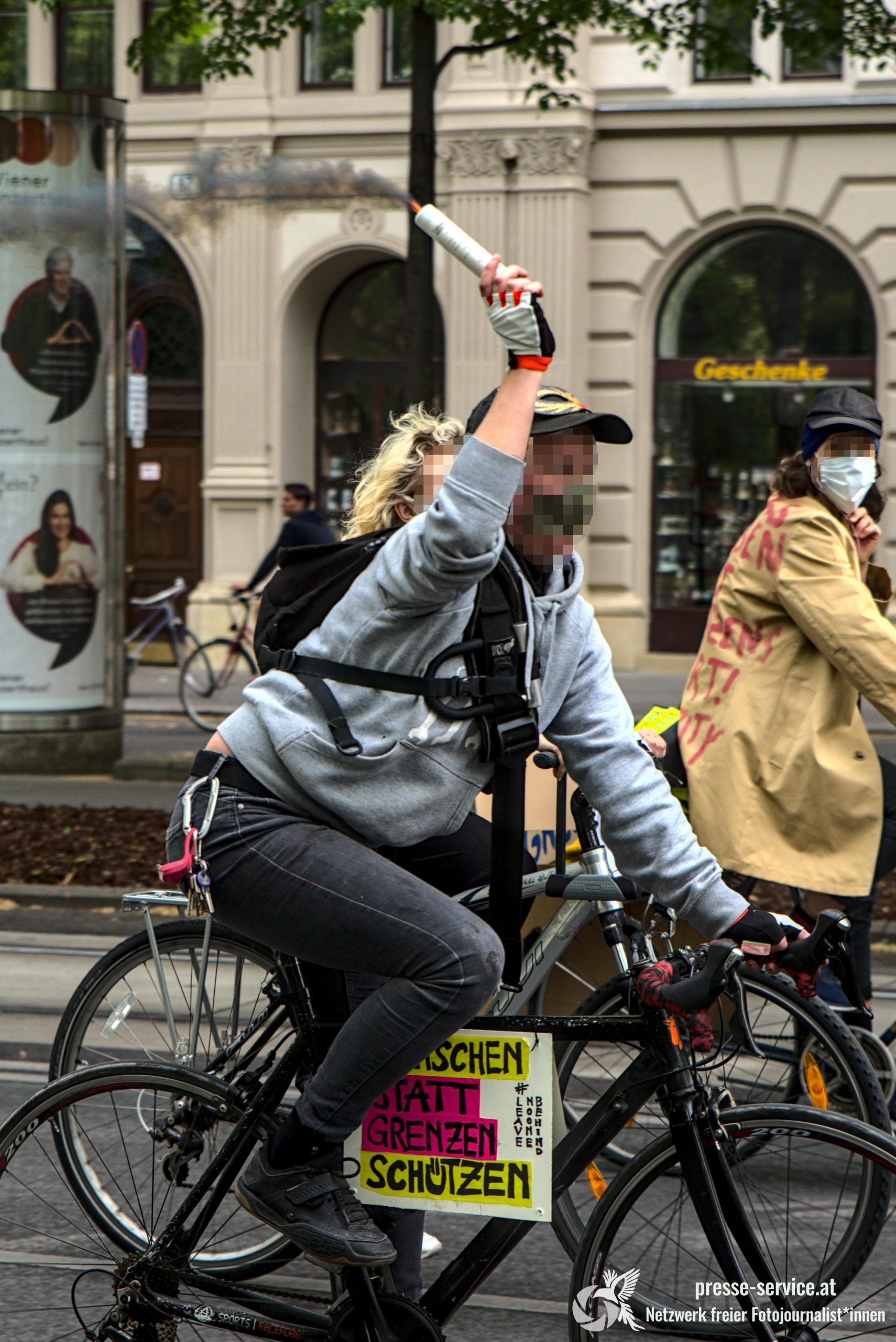 Wien 1. Mai FahrradDemonstration (01.05.2020