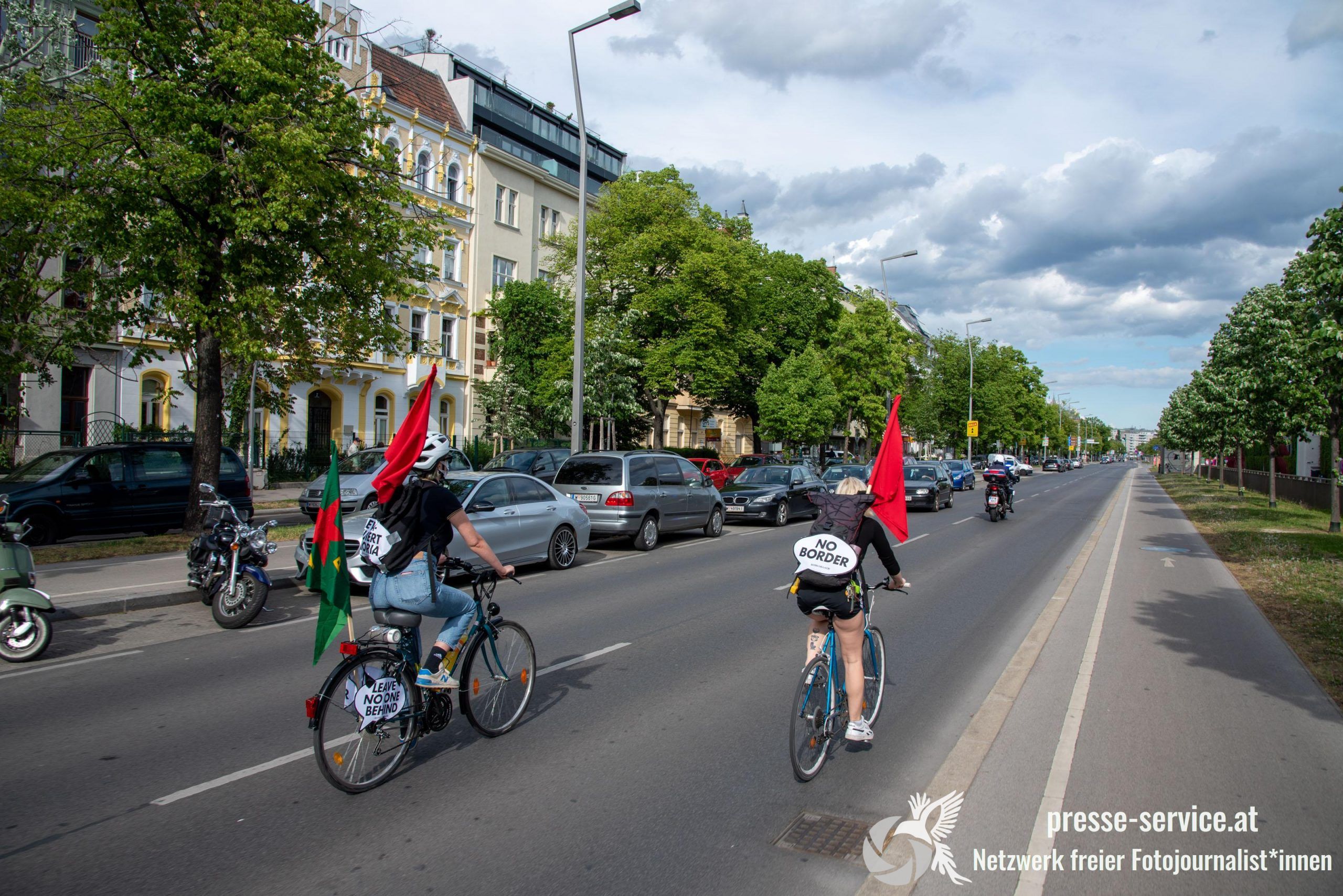 Fahrrad Demonstration