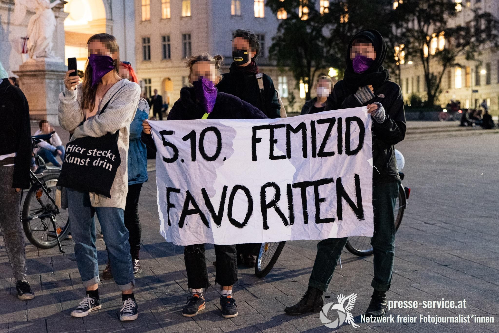 Wien: Demonstration Gegen Femizide Und Männergewalt (06.10.2020 ...