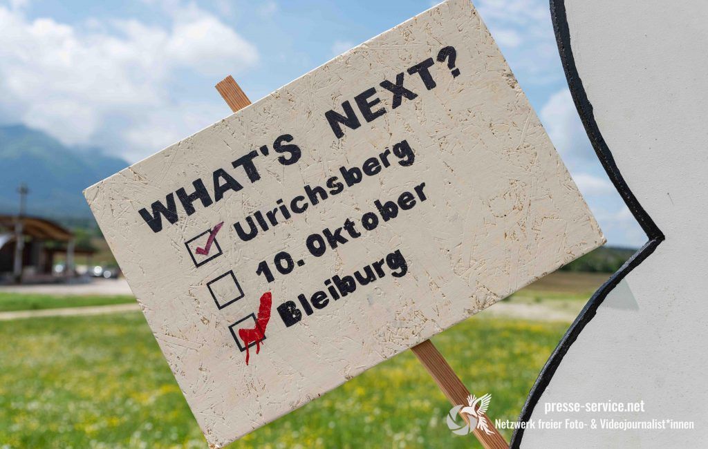 Bleiburg/Pliberk: Antifaschistischer Protest gegen das Ustaša-Gedenken (14.05.2022)