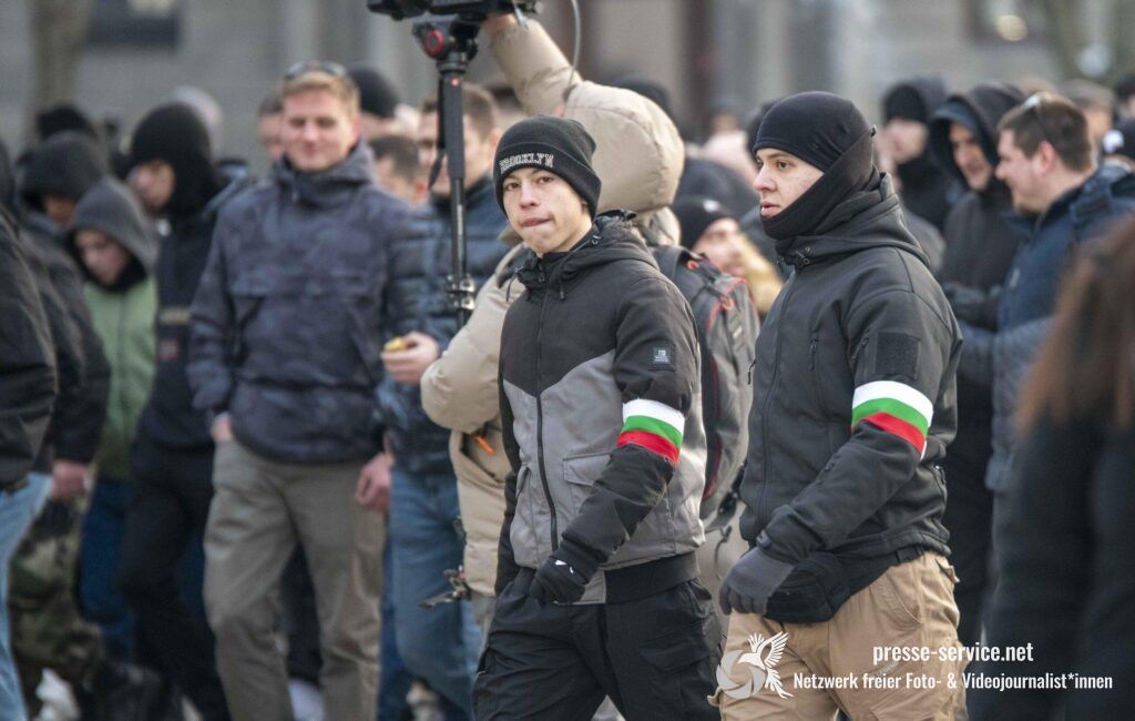 Sofia: Neonazistischer Lukov-Marsch (22.02.2025)