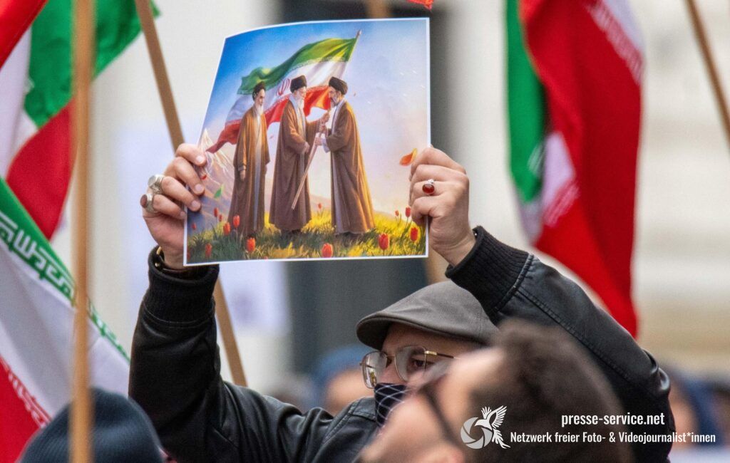 Wien: Solidaritätskundgebung für das islamistische Regime im Iran (28.03.2026)